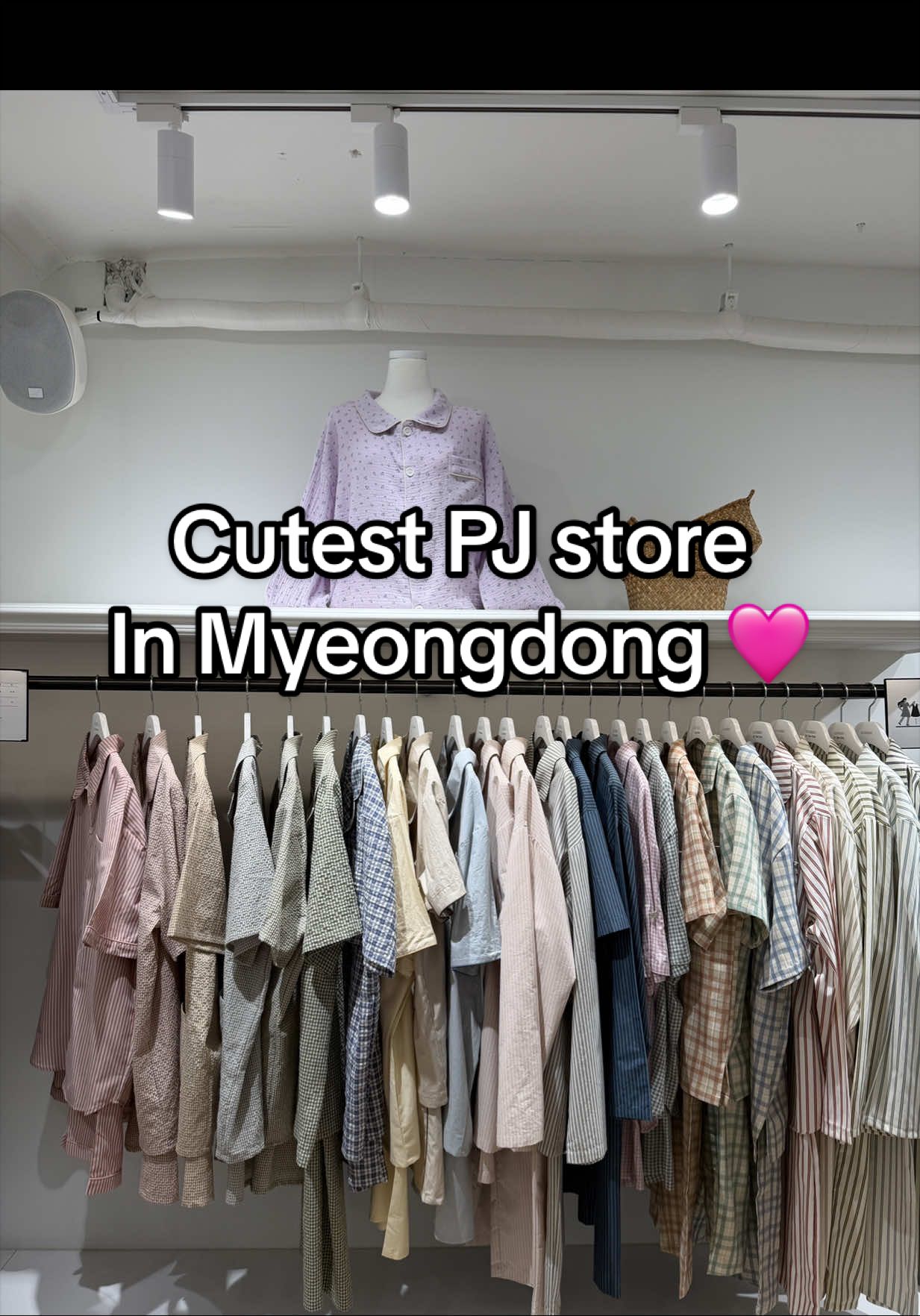 Cute PJ Store in Myeongdong