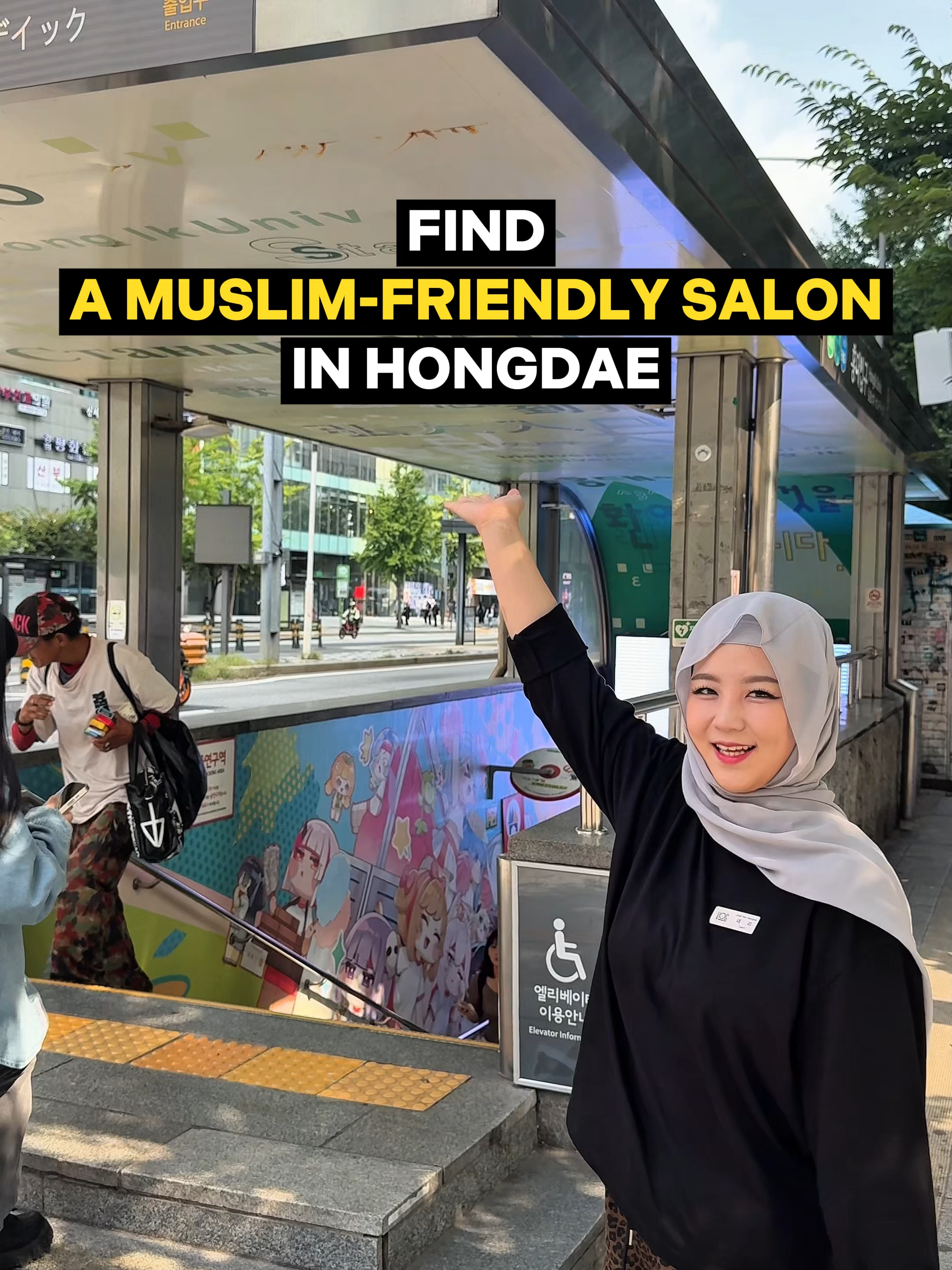 Muslim-Friendly Hair Salons Near Hongdae Station