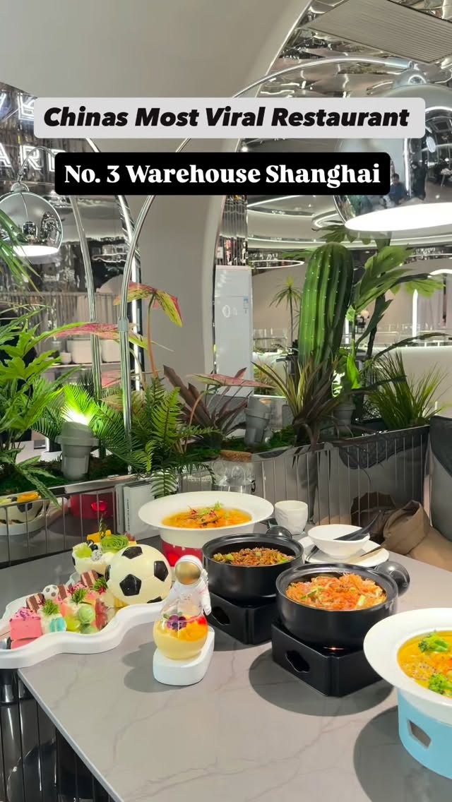 Futuristic Dining Experience In Shanghai