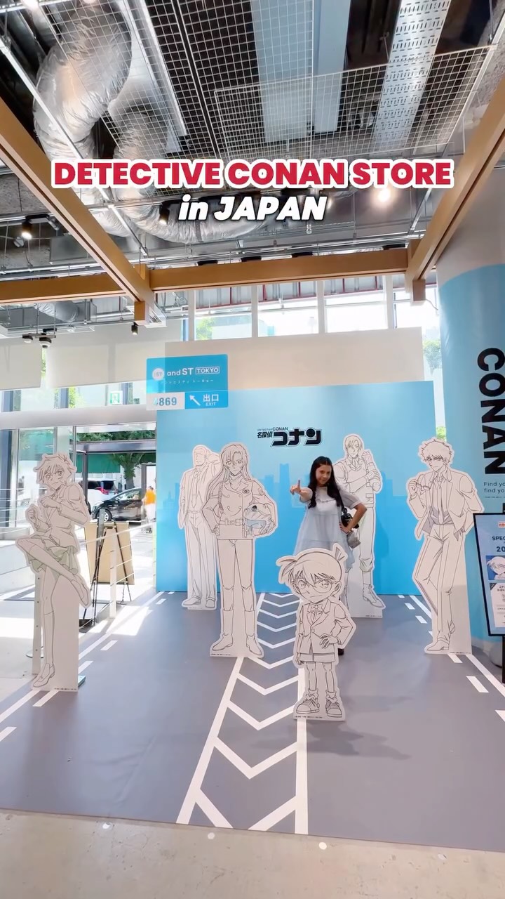 Detective Conan Fashion Pop-Ups Across Japan