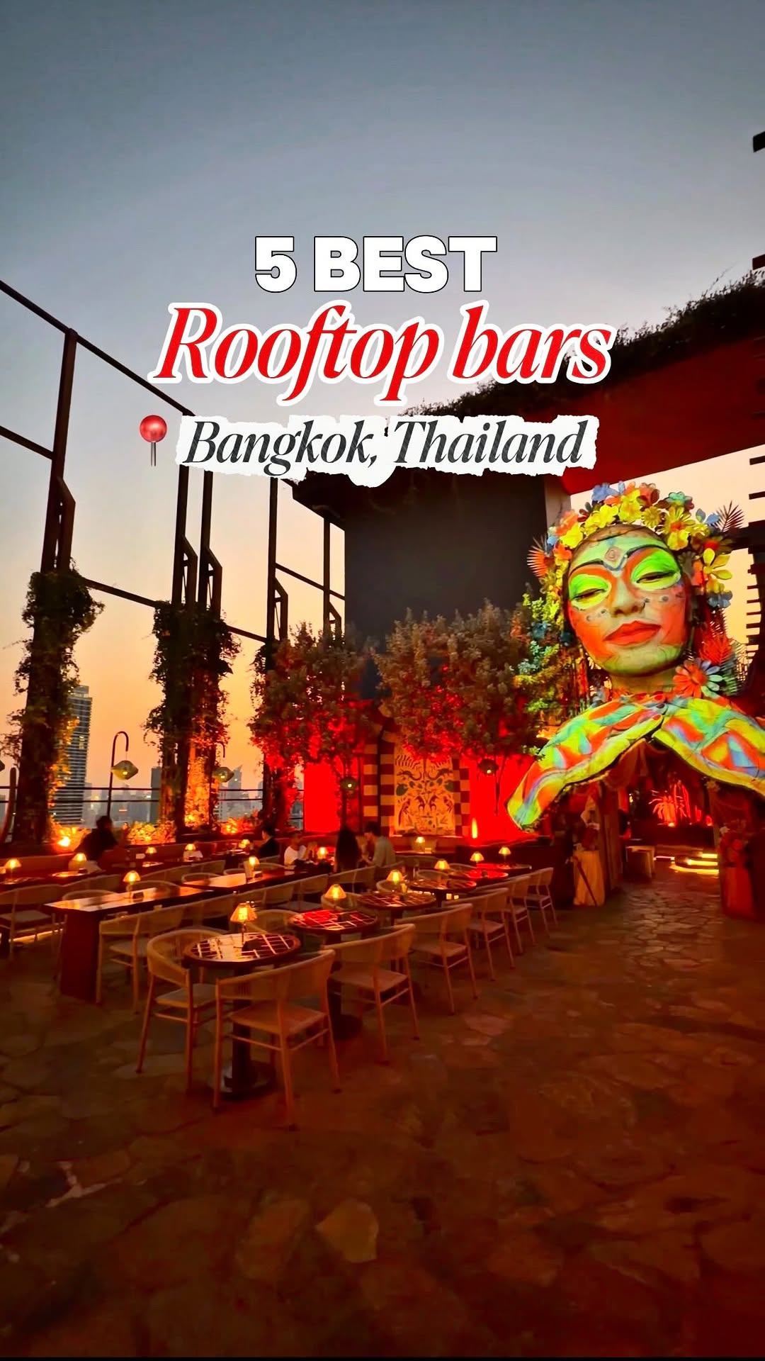 Bangkok's Top 5 Rooftop Bars With Amazing Views