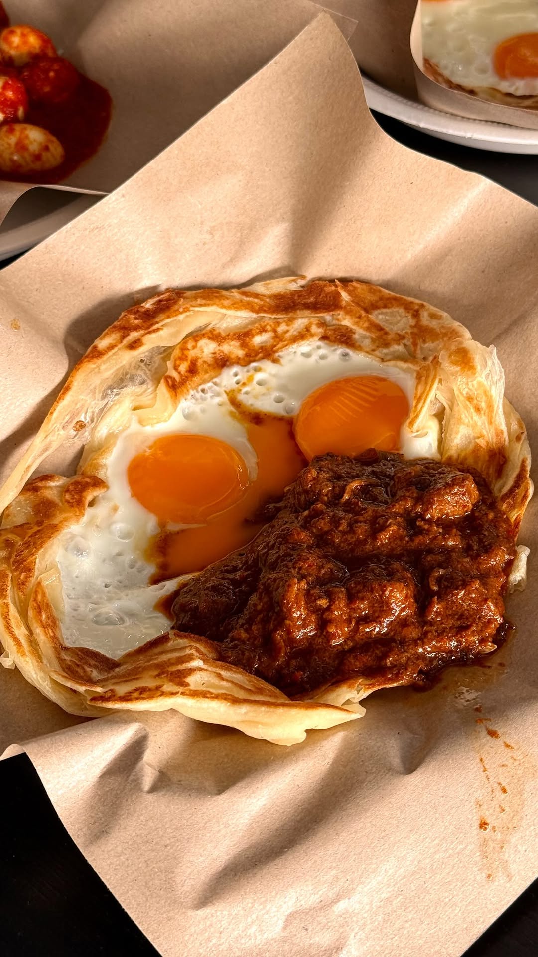 Viral JB Breakfast Spot Serves Bird's Nest Prata