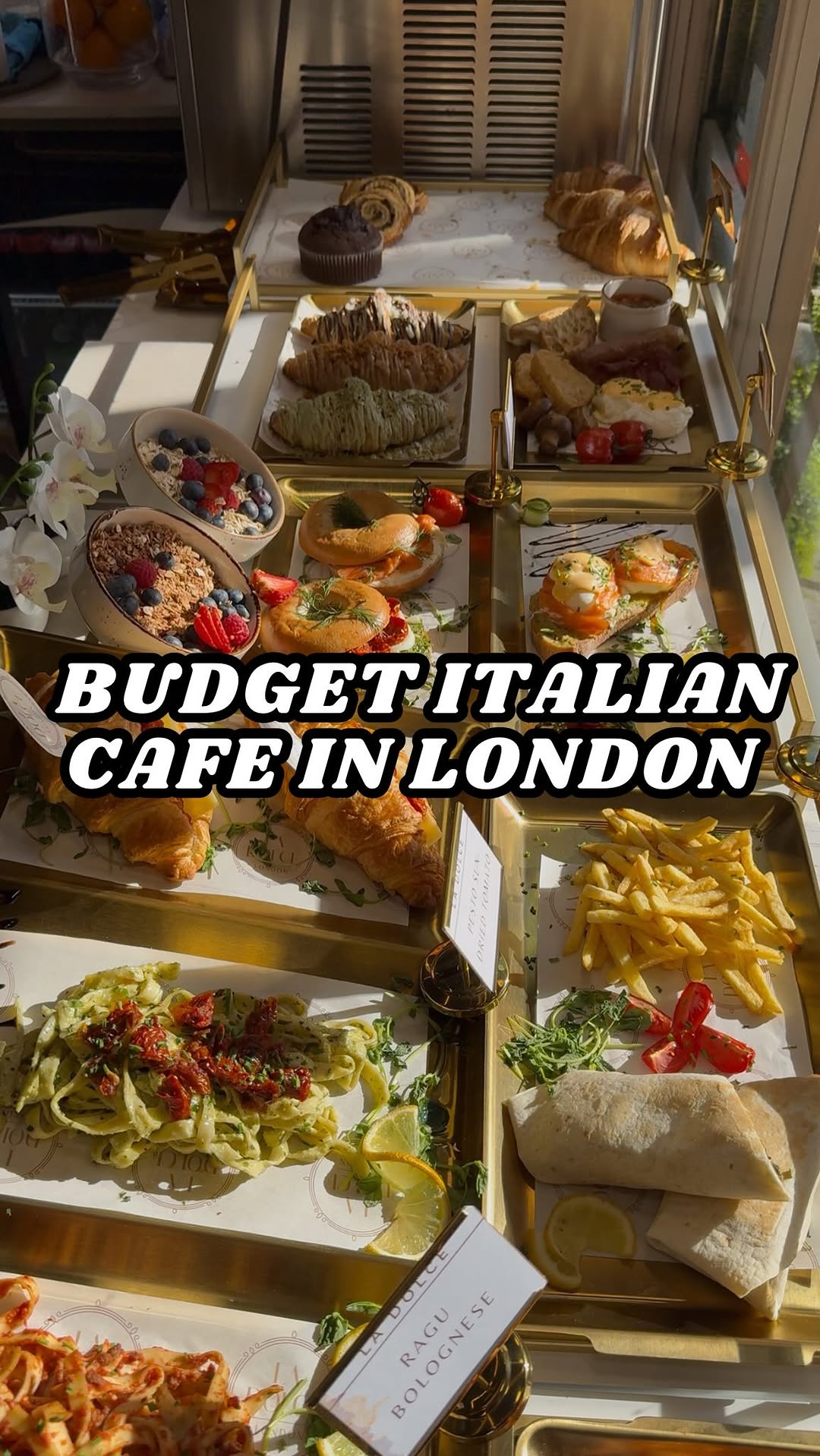 La Dolce London's Affordable Italian Cafe