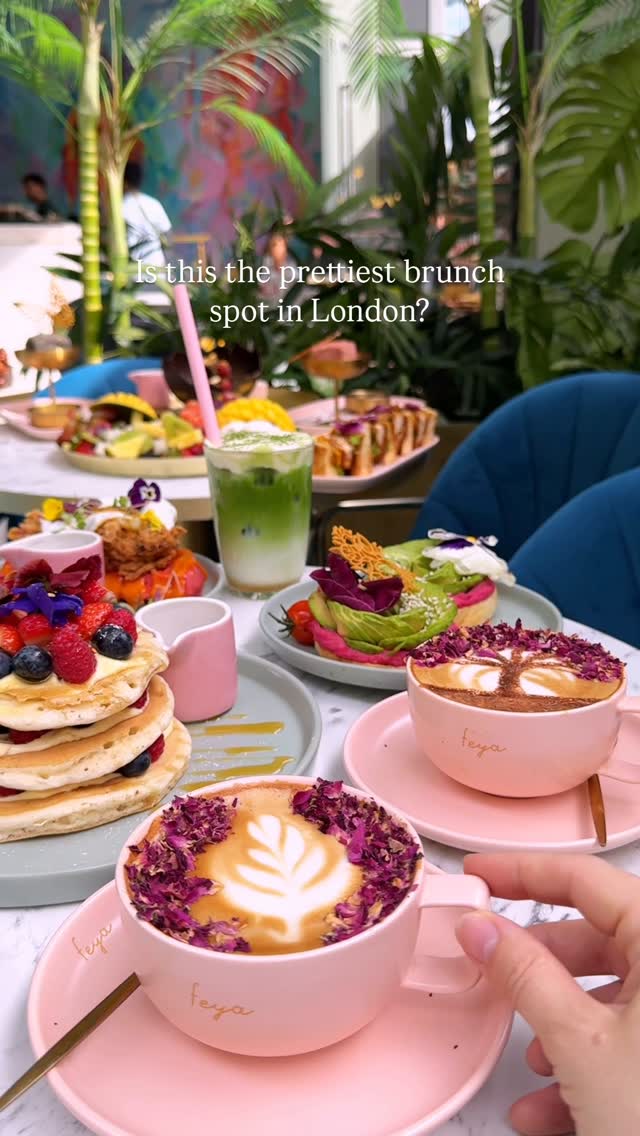 Aesthetic Cafes at Marble Arch and Feya