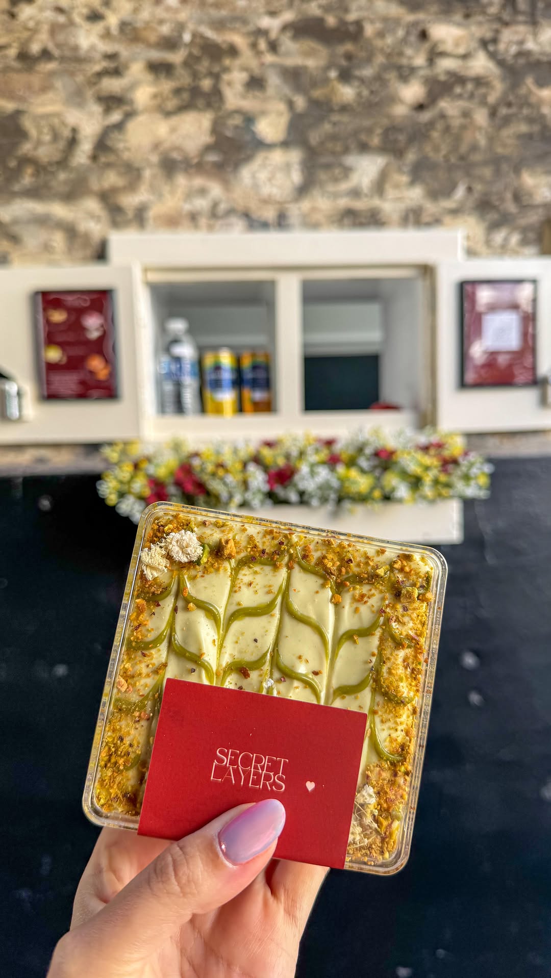 London's Secret Tiramisu Window Experience