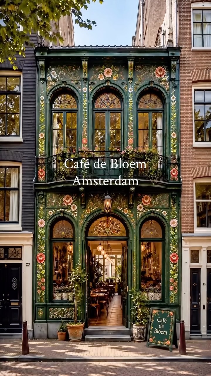 Bloem Eten & Drinken: Amsterdam's Floral Canal House Café