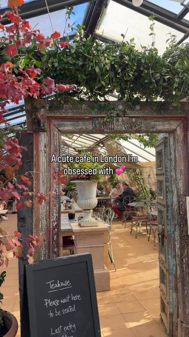London's Prettiest Secret Garden Teahouse