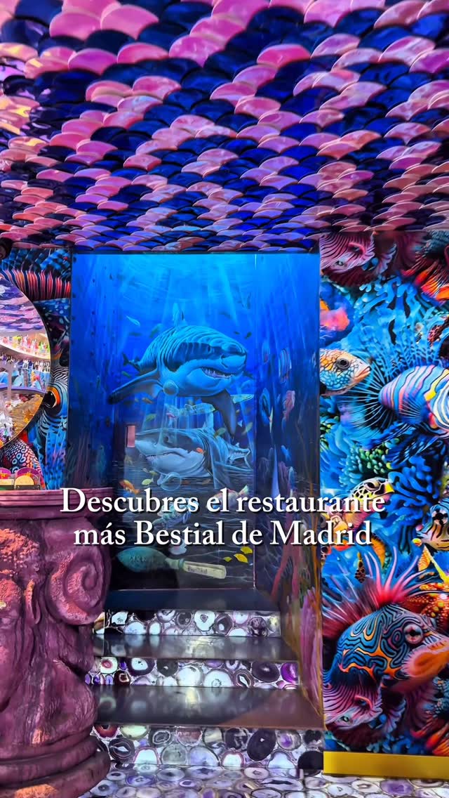Madrid Restaurant Offers Immersive Underwater Experience