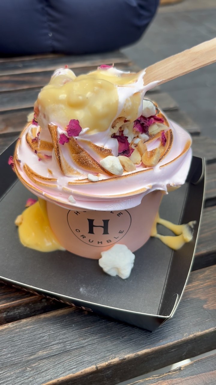Covent Garden's Humble Crumble Dessert Spot