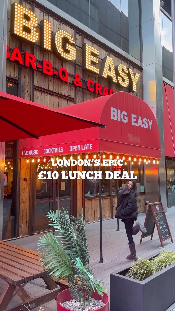 Big Easy Offers £10 Express Lunch Deal