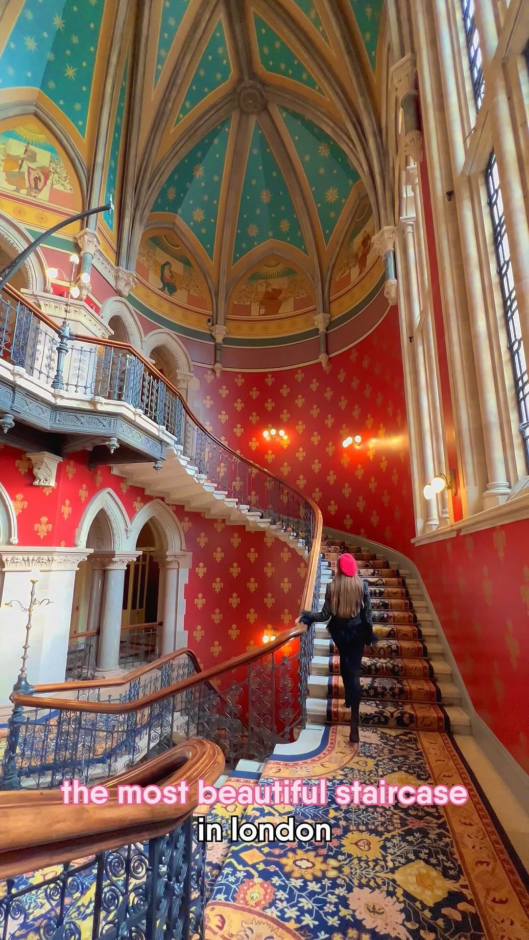 London's Grandest Staircase at St. Pancras