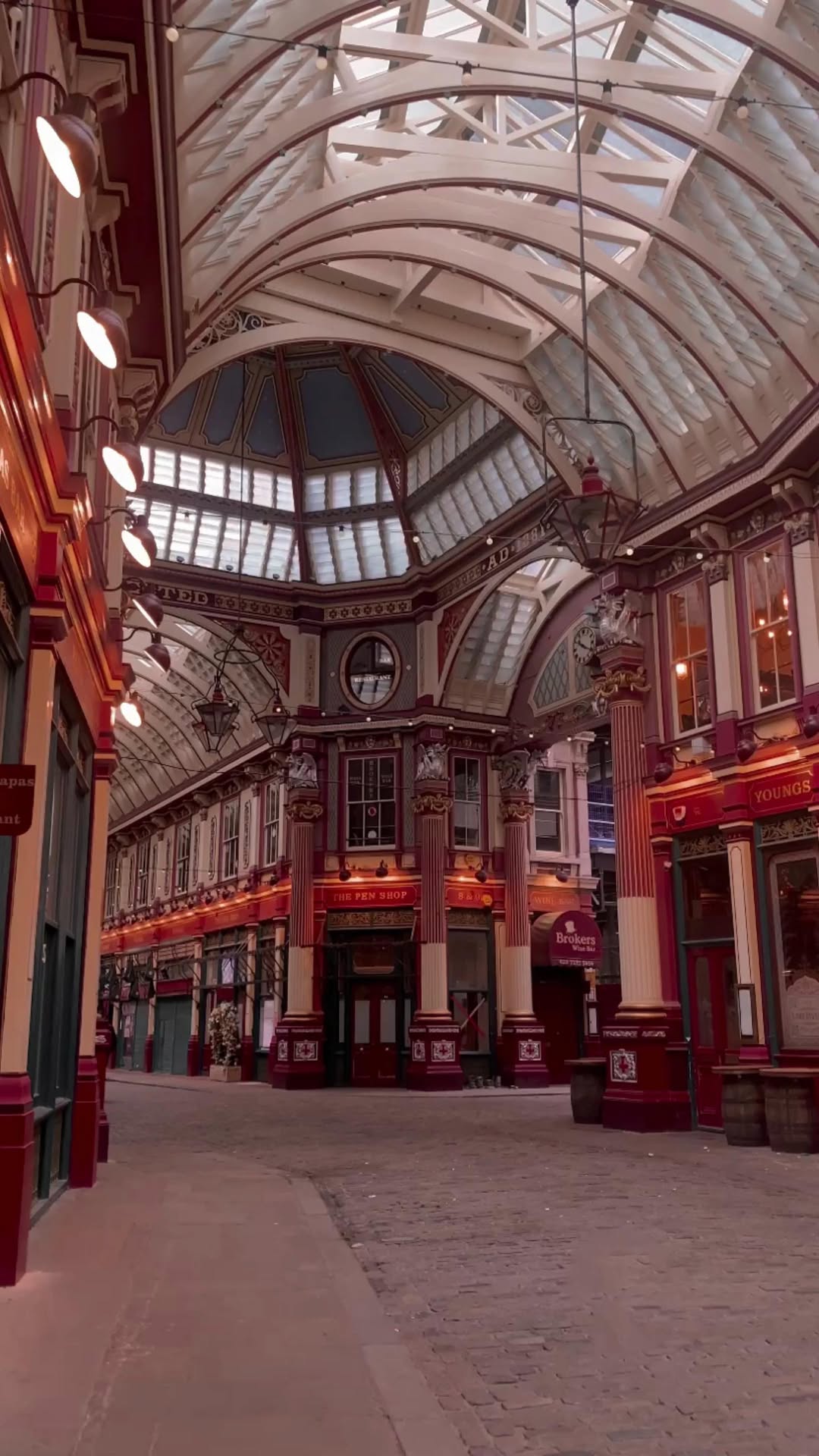 Victorian Market In The Heart Of London