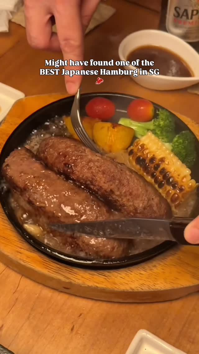 Japanese Hamburg and Wagyu Steaks at Millenia Walk