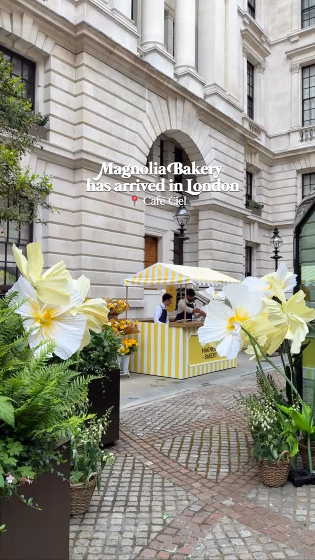 Magnolia Bakery Pop-Up At Raffles London