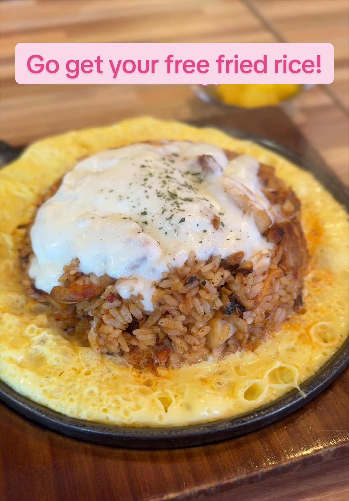Olive Young Myeongdong Town and The Man's Fried Rice