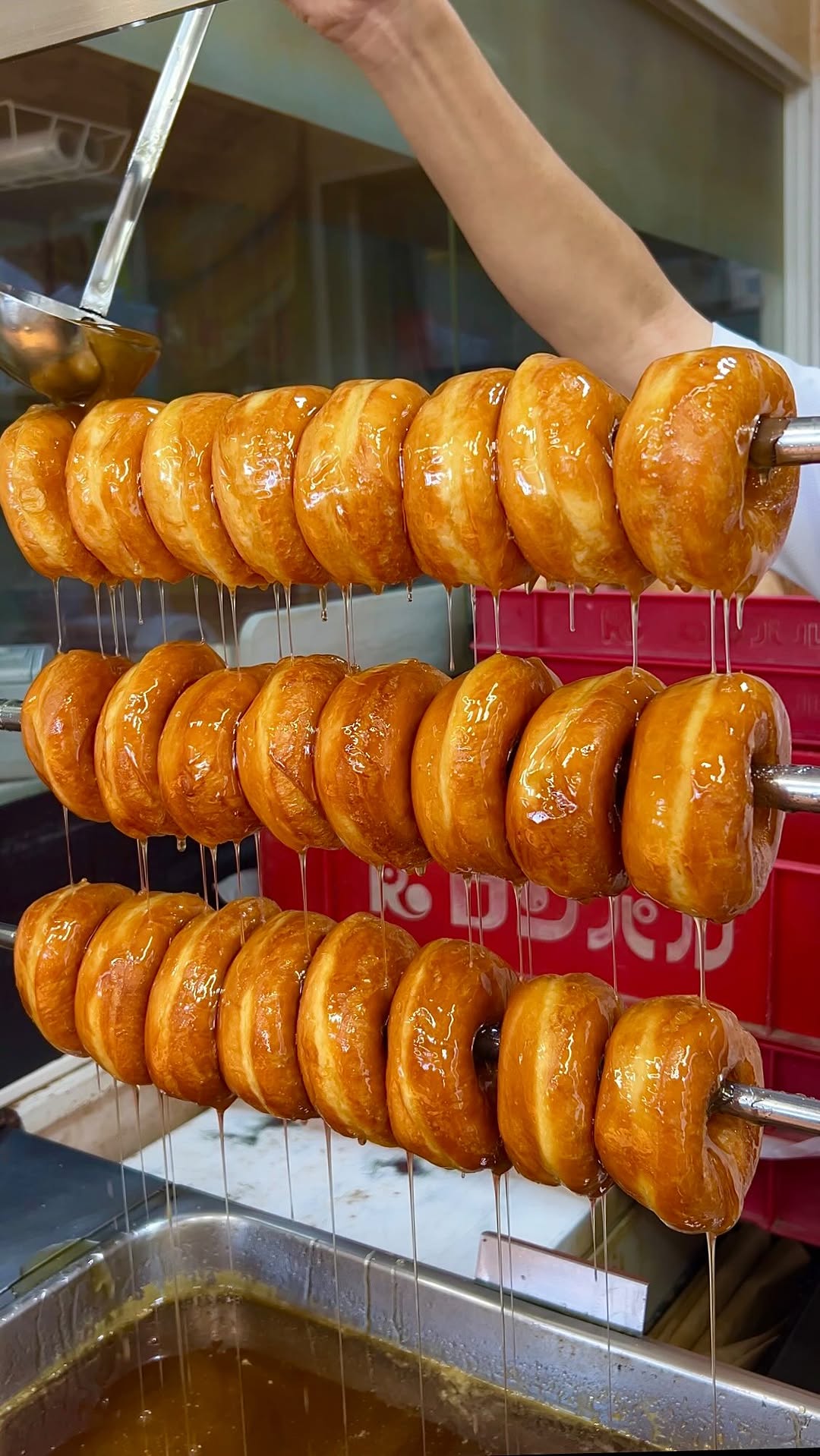 Osaka Bakery's Famous Honey Donuts Made Fresh