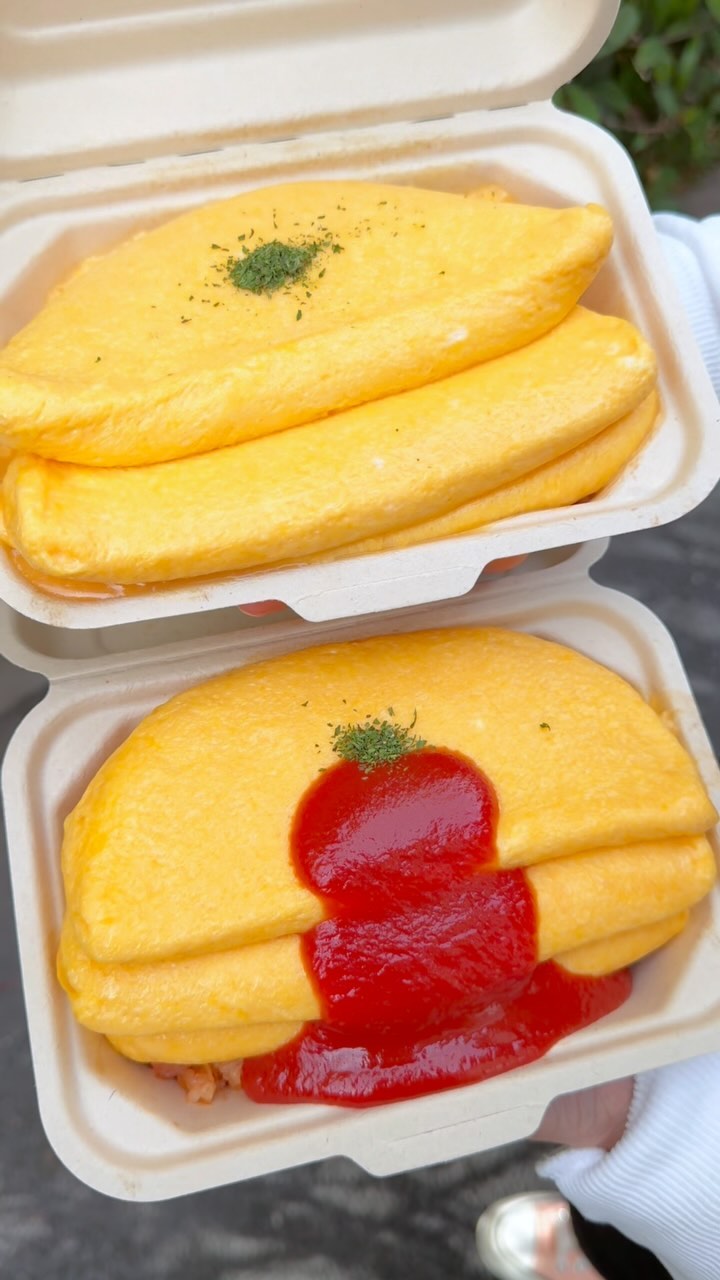 Drinkable Omelet Rice At Omotesando Coffee