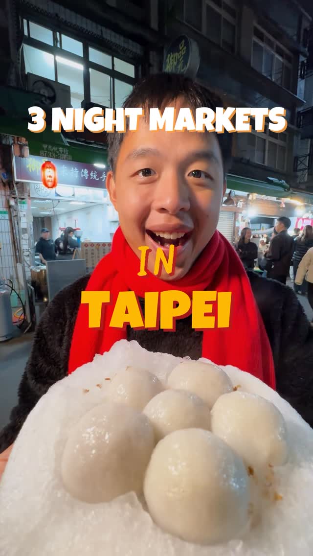 5 Markets in Taipei City