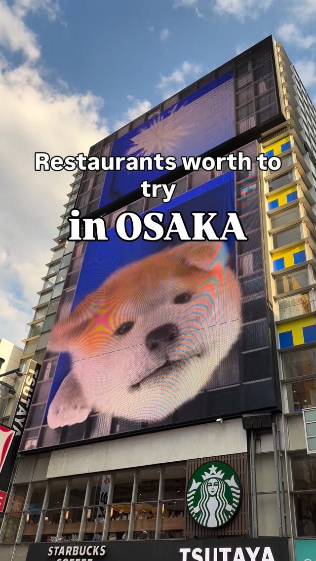 11 Restaurants in Osaka