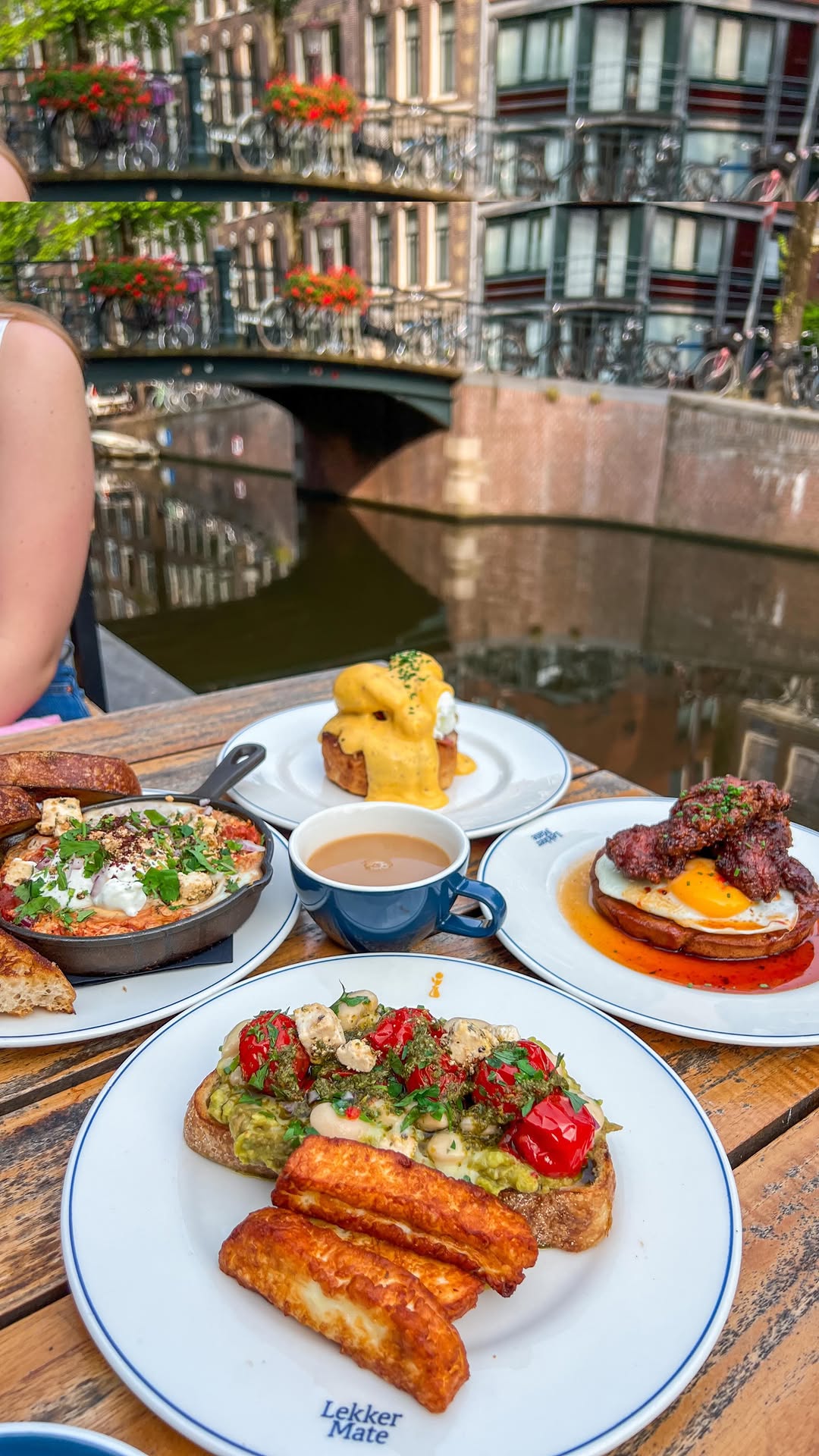 Amsterdam Brunch Spot With Canal Views
