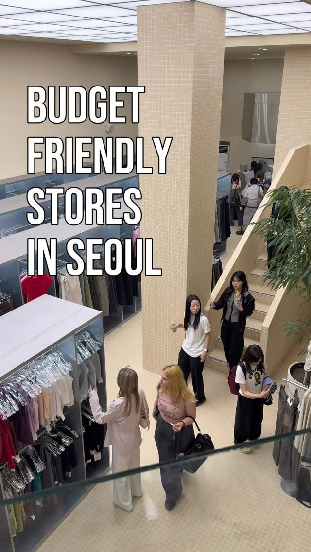 Seoul's Best Budget Shopping Destinations