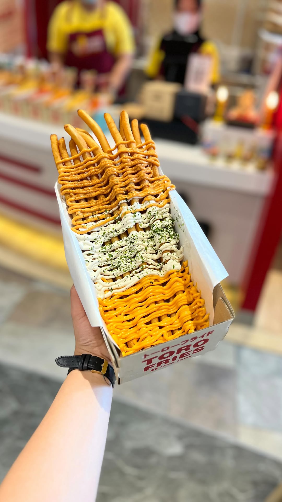 Foot-Long Fries at Bangkok Malls