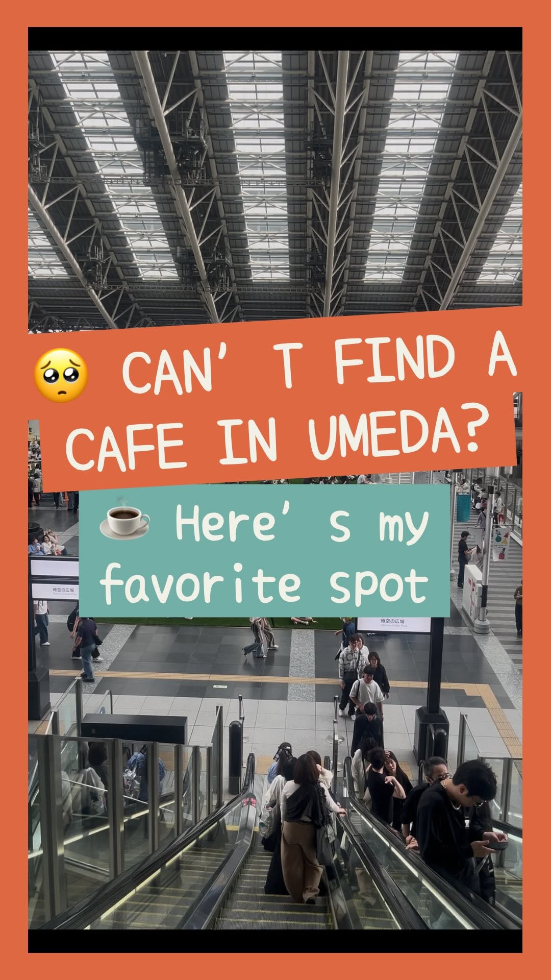 4 Cafes in Osaka