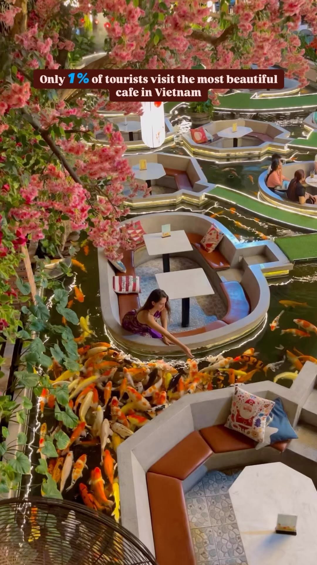 King Koi Coffee: Ho Chi Minh City's Koi Fish Cafe