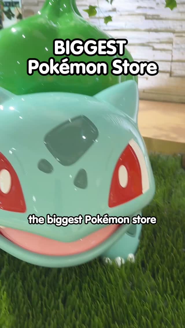 Japan's Largest Pokémon Shopping Destination