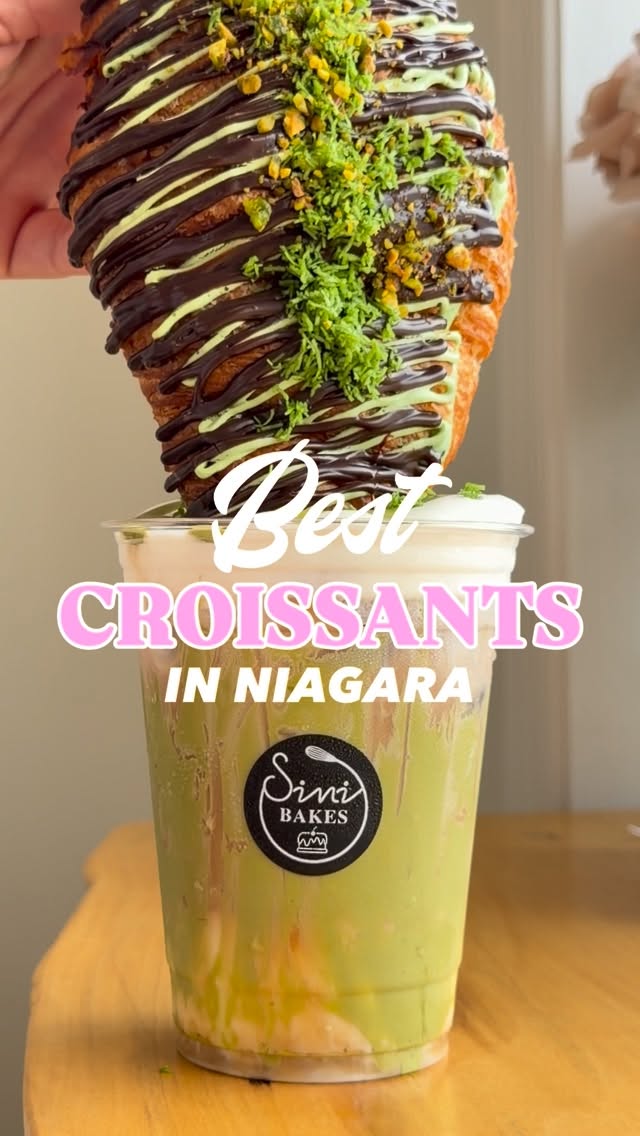 Sini Bakes' Delicious Croissants in Niagara