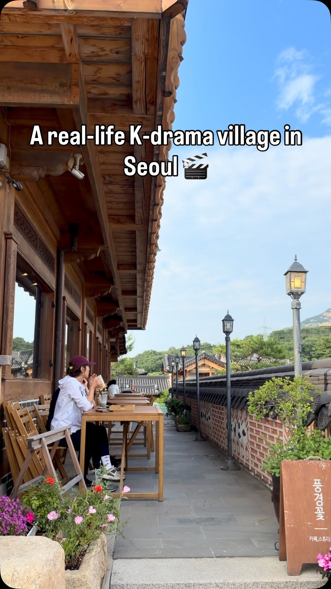 Korean Villages and Bukhansan Mountain Views