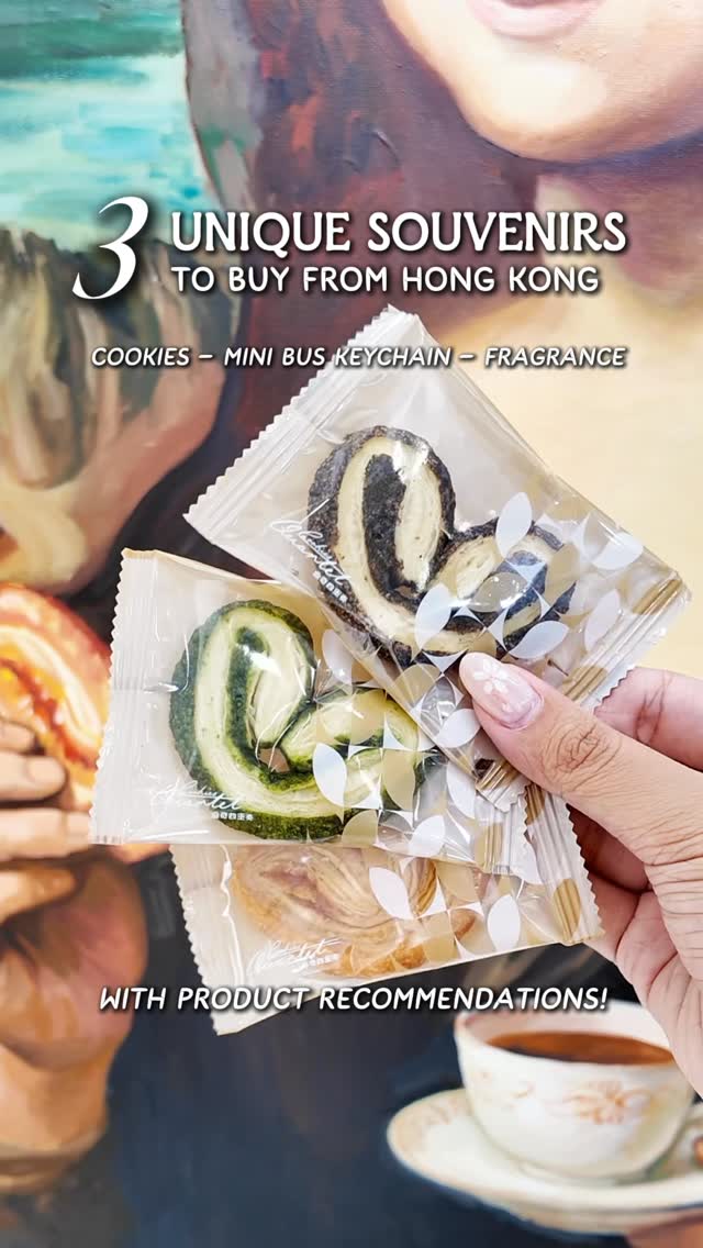 Hong Kong Souvenirs: Cookies, Keychains, and Fragrances