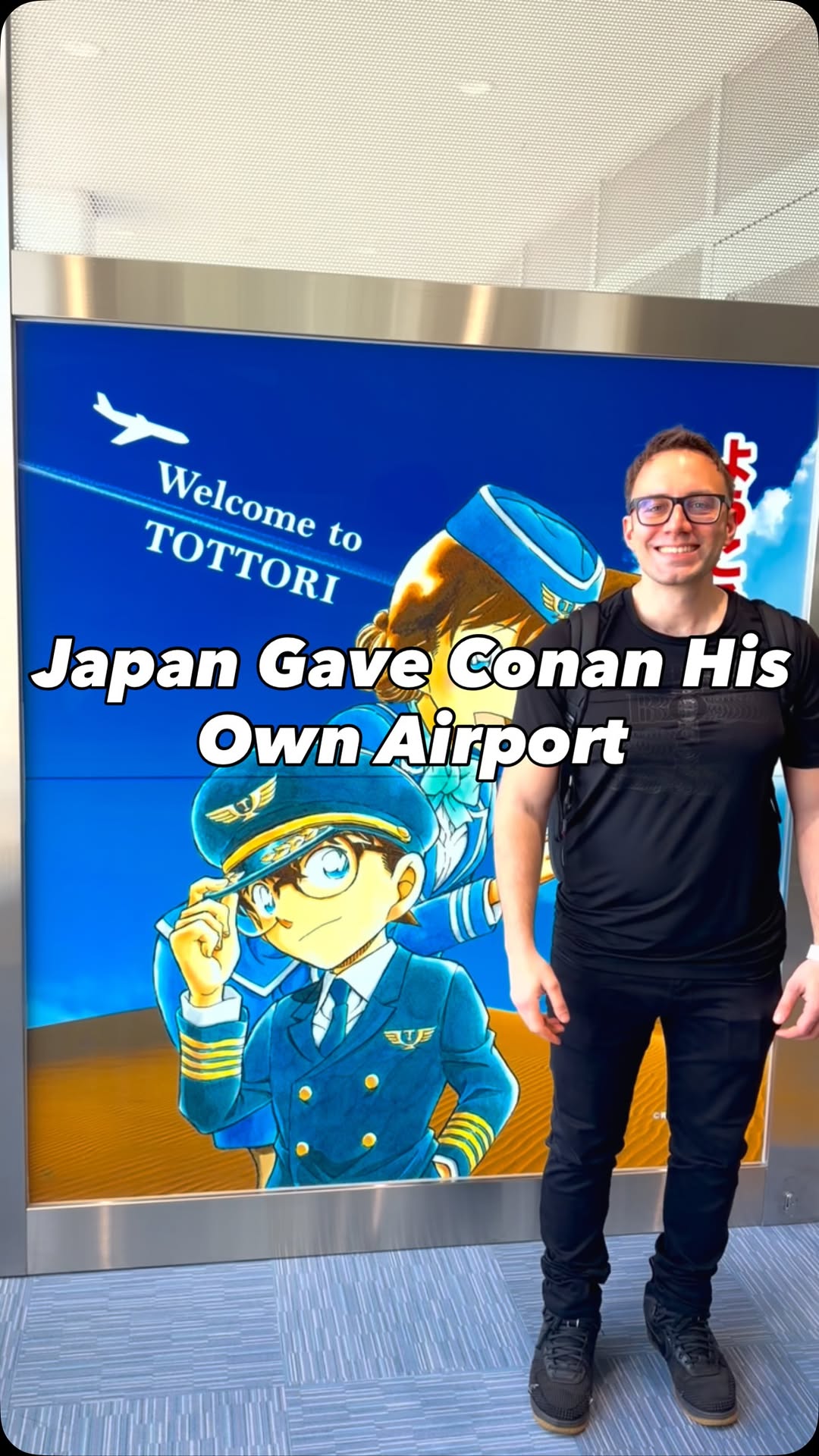 Conan-Themed Tottori Airport & Sand Dunes