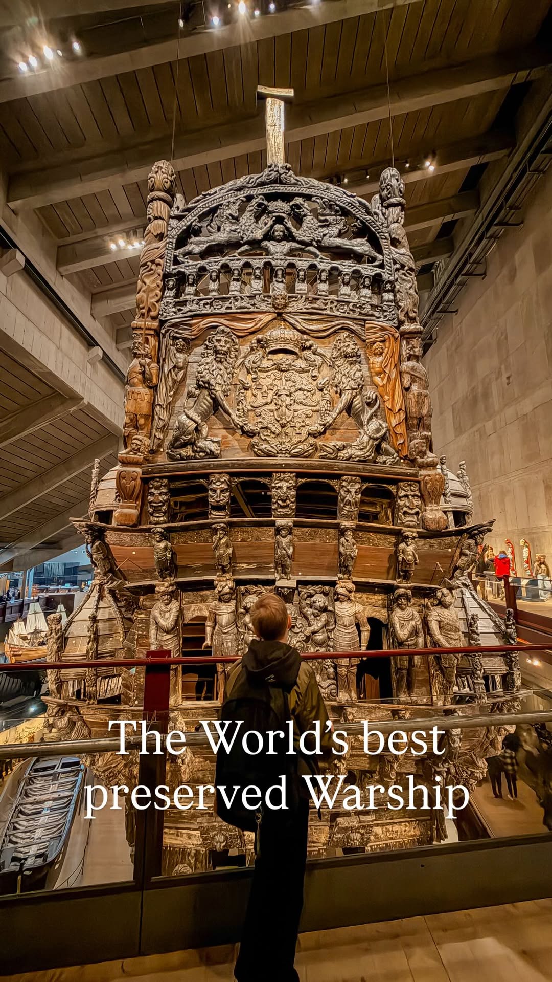 Vasa Museum Showcases Intact 17th-Century Warship