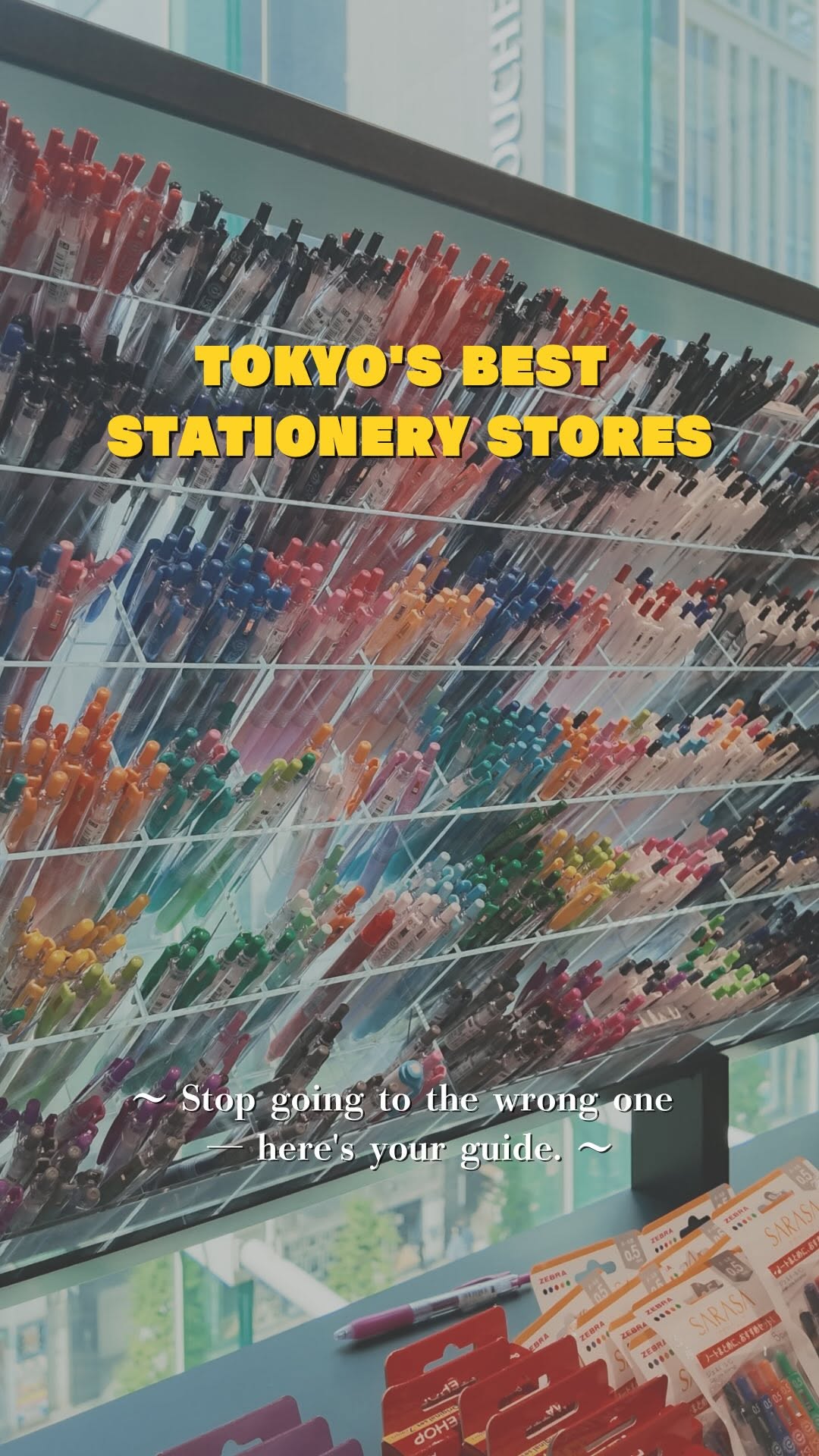 Tokyo's Diverse Stationery Store Experiences