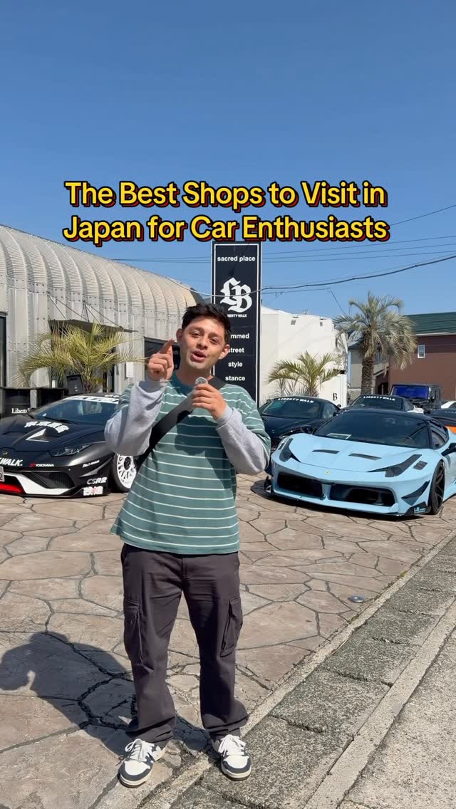 Japanese Car Studio Offers Showroom, Cafe, and More