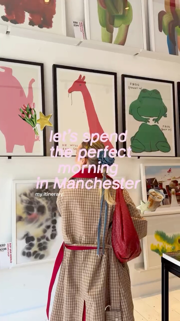 Manchester Northern Quarter Shopping And Coffee