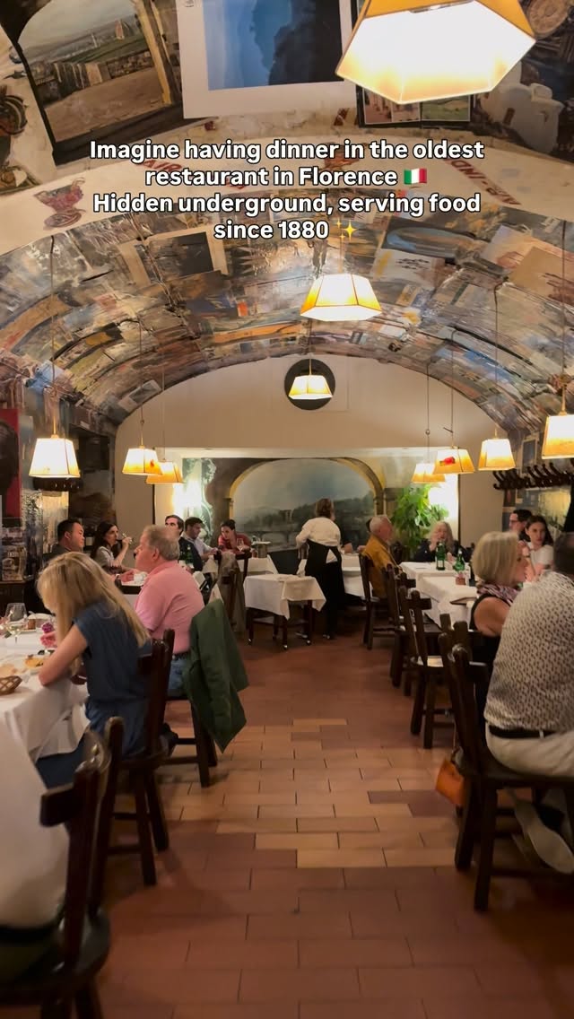 Florence's Oldest Restaurant Within Palazzo Antinori