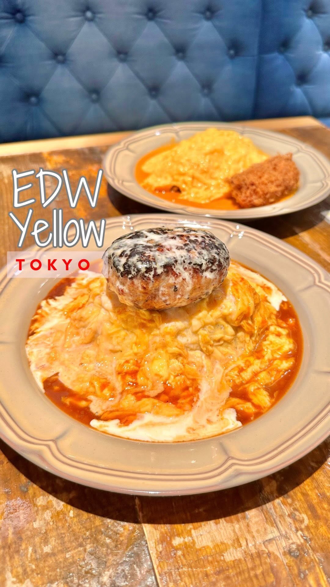 Shibuya Restaurant Features Egg Theatre and Saucy Omurice
