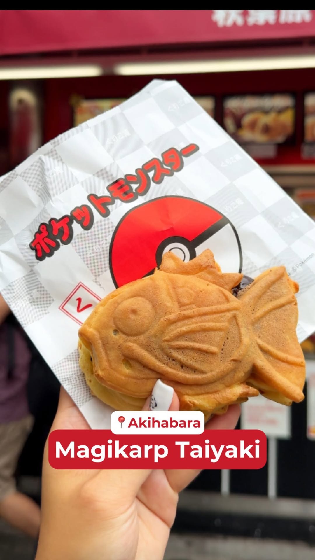 Magikarp Taiyaki Shop in Akihabara