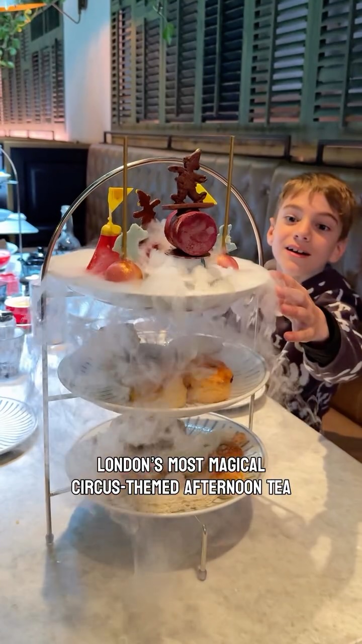 Circus-Themed Afternoon Tea In London