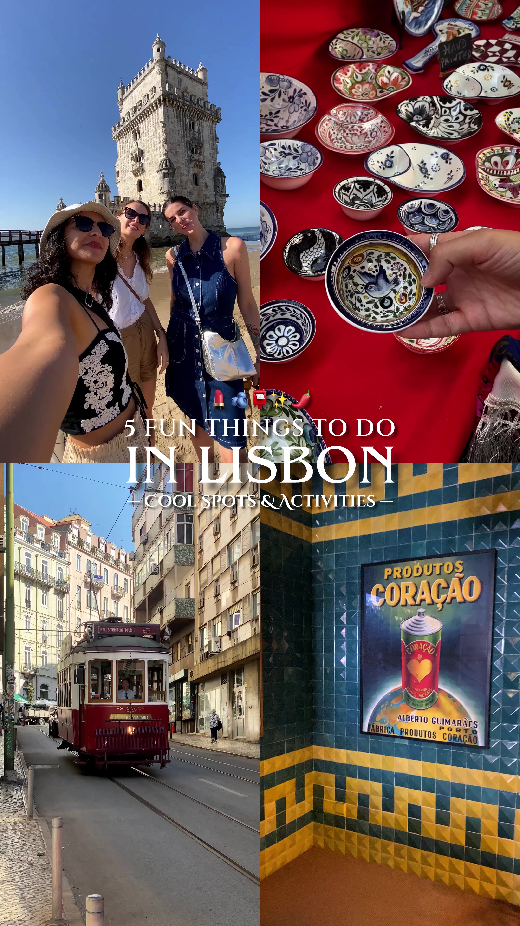 Lisbon's Iconic Landmarks And Food Destinations