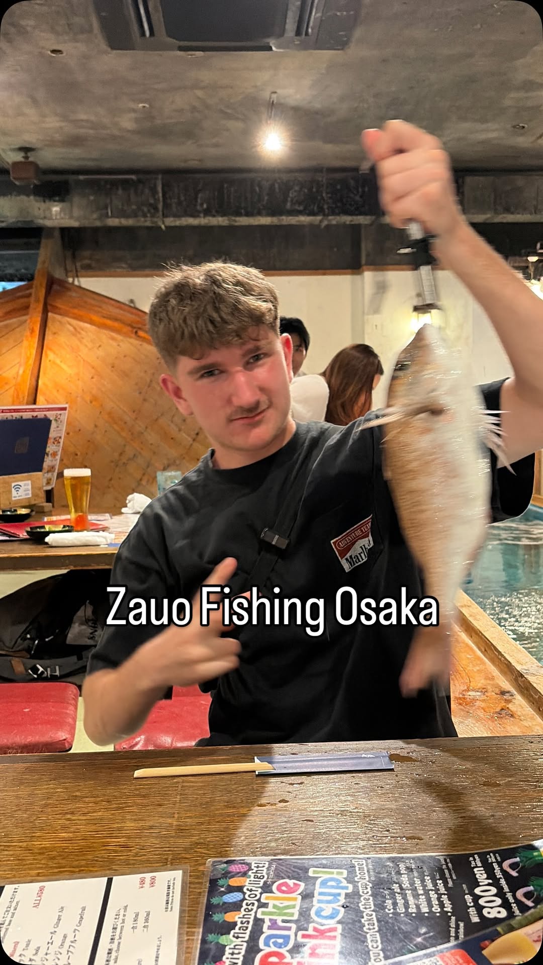 Dine At A Restaurant Where You Catch Your Own Food