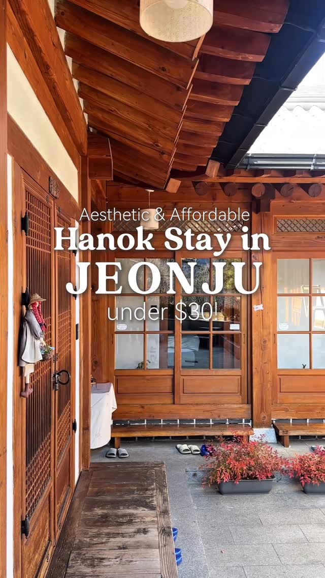 Affordable Hanok Stays in Jeonju