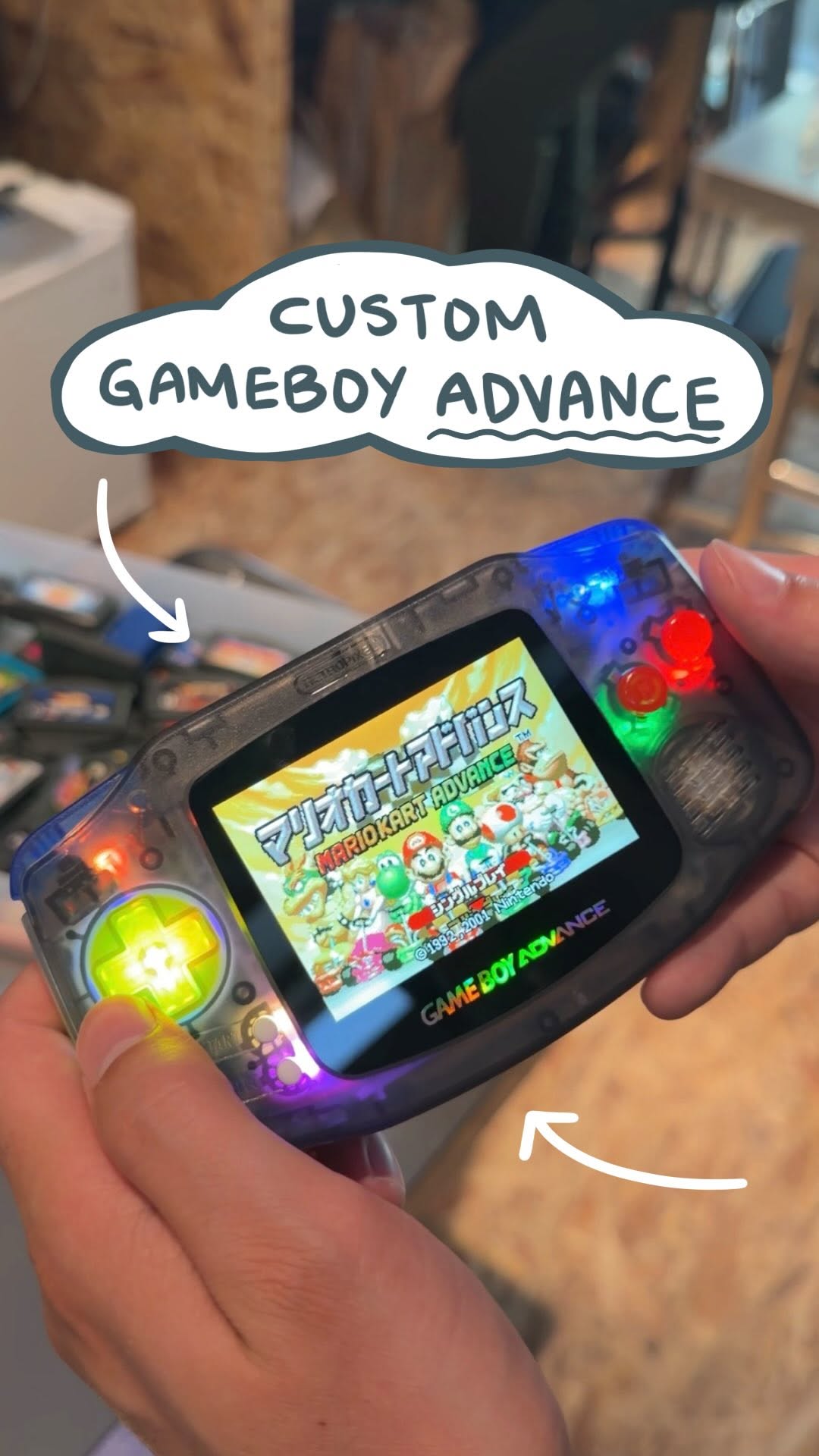 Customize Your Game Boy Advance In Tokyo