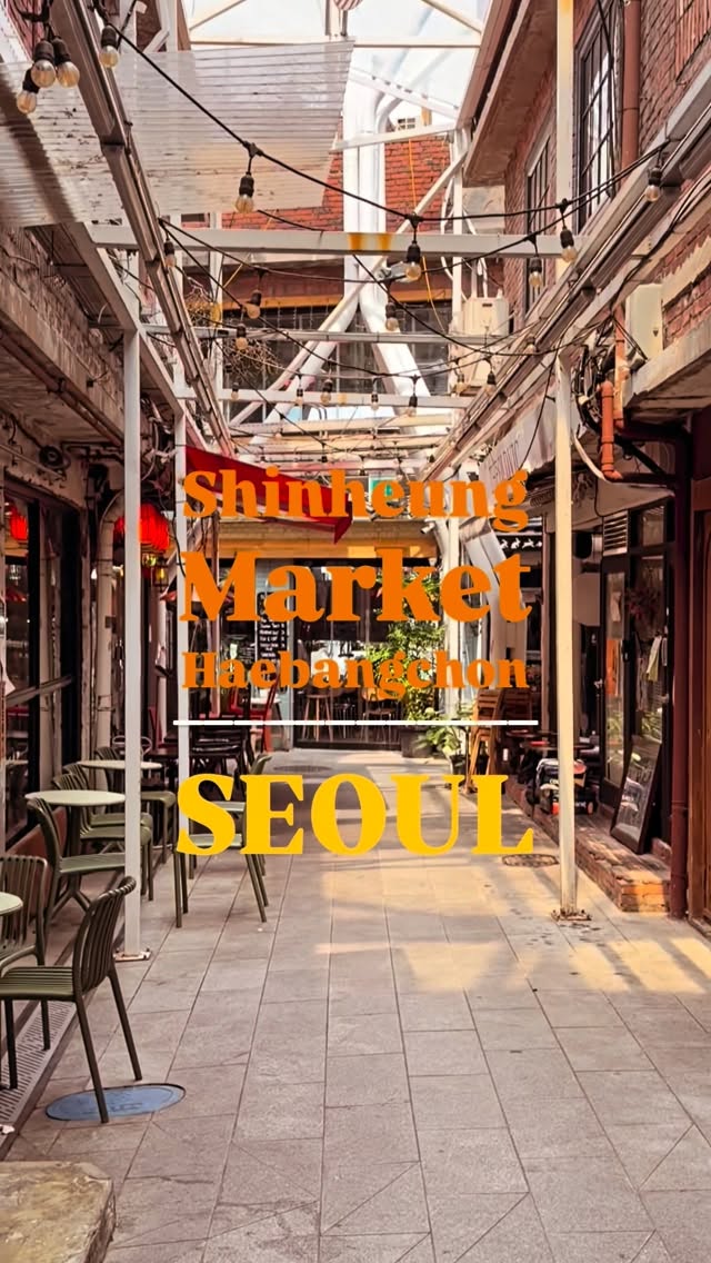 Haebangchon Market and Neighbours Cafes