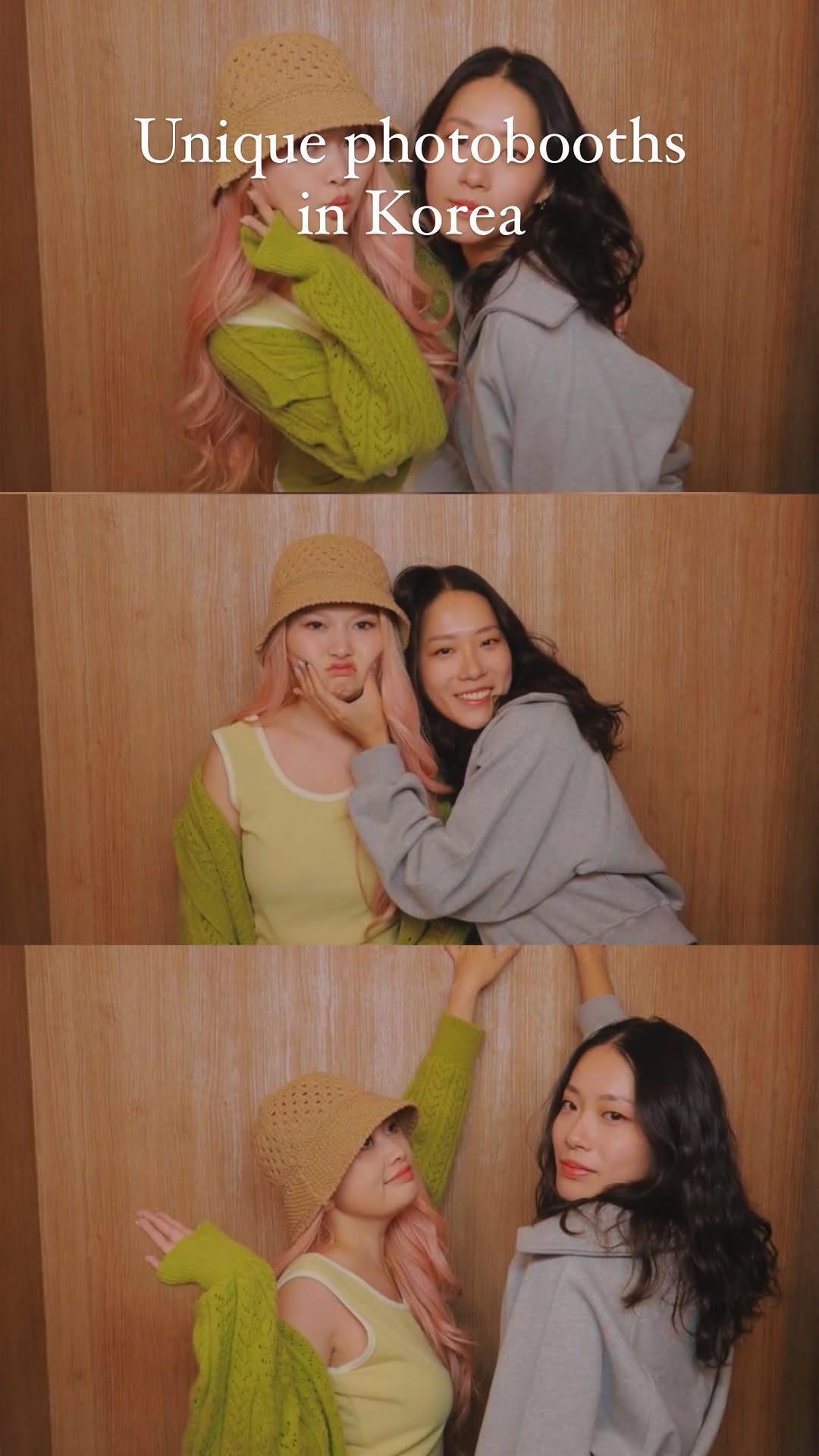 Unique Korean Photobooth Experiences