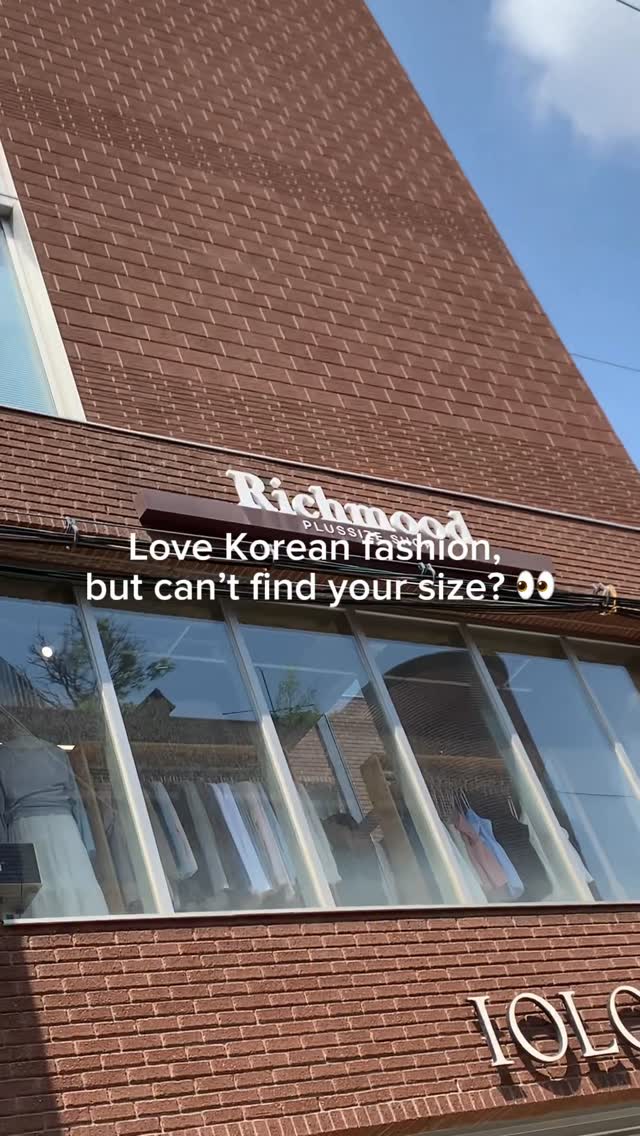 Plus-Size Korean Fashion Haven in Seoul
