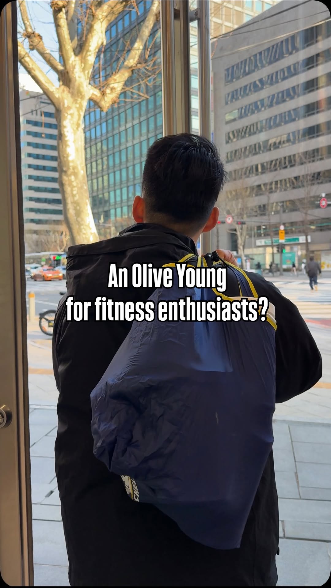 Olive Young Myeongdong: Sports Nutrition and Healthy Snacks
