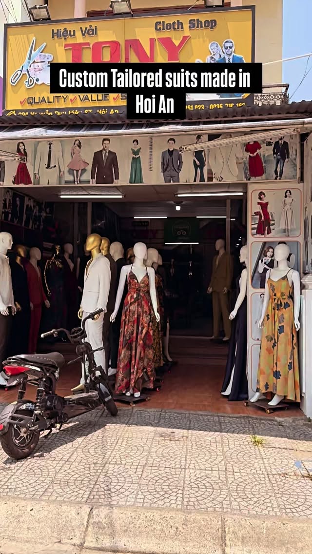 Hoi An Tailors Offer Custom Suits